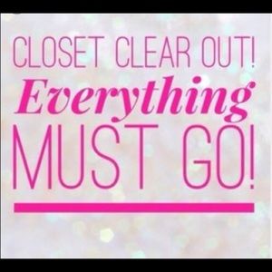 Closet clear out‼️